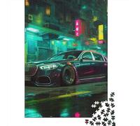 Cyberpunk 1000 Piece Jigsaw Puzzle For Adults Educational Games Stress Relief Puzzle Cultivate The Spirit of Teamwork For Adults Gifts 500pcs (52x38cm)