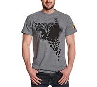 Cyberpunk 2077 Men t-Shirt Animals Spray Cotton Gray - S