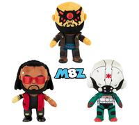 Cyberpunk 2077 Plush Trio of Jinx M8z Range NEW Royce Dexter & Trauma Team