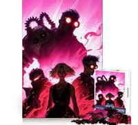 Cyberpunk Characters Poster 1000 Piece Puzzle For Teenagers Pastime Game Tight Connection Home Play Unique Gift (50x75cm)