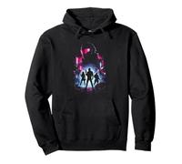 Cyberpunk City Future Warrior Sci-Fi Art Pullover Hoodie