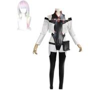 Cyberpunk Edge Runners Cyberpunk 2077 Lucy Cosplay Costume + Wig Cosplay
