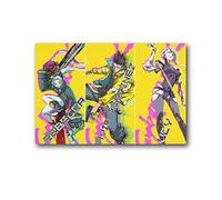 Cyberpunk Edgerunners Poster Popular Anime Posters ACG Canvas Wall Canvas Wall Art Poster Decorative Modern Home Print Picture Artworks Posters 12x18i
