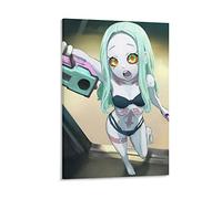 Cyberpunk Edgerunners Posters Anime Popular Girls Poster Poster Painting Canvas Wall Art Living Room Posters Painting 16x24inch(40x60cm)