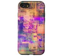 Cyberpunk Glitch Art Retro TV Static Aesthetic Case for iPhone SE (2020) / 7/8