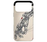 Cyberpunk Mechanical Hand Japanese - Vintage Style Graphic Case for iPhone 17 Pro Max