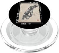 Cyberpunk Mechanical Hand Japanese - Vintage Style Graphic PopSockets PopGrip for MagSafe