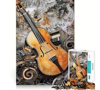 Cyberpunk Orchestra 1000 Pieces Jigsaw Puzzles for Teenagers Memory Train Smooth Thick Home Game Birthday Art Gift (50x75cm)
