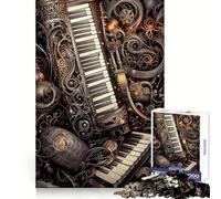 Cyberpunk Orchestra Jigsaw Puzzle 1000 Piece for Adults Logic Game Premium Print Hard Challenge (50x75cm)
