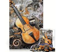 Cyberpunk Orchestra Jigsaw Puzzles for Adults1000 Piece Logic Fun Sharp Detail Playful Challenge Christmas Idea (38x52cm)