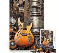 Cyberpunk Orchestra Jigsaws 1000 Pieces for Teenagers Tension Relief Snug Joint Playful Challenge Art Decor (38x26cm)