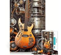 Cyberpunk Orchestra Jigsaws 1000 Pieces for Teenagers Tension Relief Snug Joint Playful Challenge Art Decor (38x26cm)