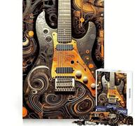 Cyberpunk Orchestra Teenagers 1000 Piece Jigsaw Puzzle Recall Enhancer Indoor Play Pattern Build Room Art (38x26cm)