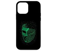 Cyberpunk Security Mask Glitch Futuristic Techwear Aesthetic Case for iPhone 12 mini