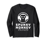 CyberPunk Spunky Monkey Japanese Asian Tradition Gift Long Sleeve T-Shirt