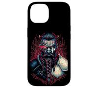 Cyberpunk Viking Warrior Sci-Fi Runes Norse Mythology Case for iPhone 14