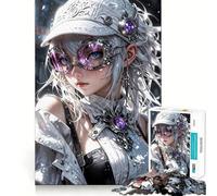 Cyberpunk Visionary︰ The Mystic Engineer 1000 Piece Jigsaw Puzzles for Adults Brain Logic Tight Connection Family Fun Birthday Art Gift (38x26cm)