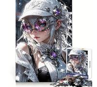 Cyberpunk Visionary︰ The Mystic Engineer 1000-piece Puzzle for Adults Mental Skill Bright Print Enjoyable Challenge Birthday Surprise (38x52cm)