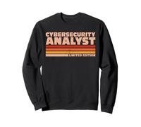 Cybersecurity Analyst Retro Sunrise Sweatshirt