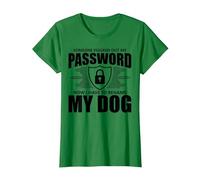 Cybersecurity Computer Security Cyber Security My Password T-Shirt, Women, Kelly Green, Small