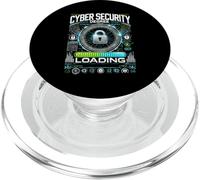 Cybersecurity Degree Loading Computer Programmer PopSockets PopGrip for MagSafe