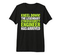 Cybersecurity Engineer Kneel Down Premium T-Shirt