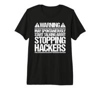 Cybersecurity Engineer Start Talking Premium T-Shirt