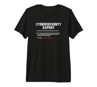 Cybersecurity Expert Definition, Cyber Security Premium T-Shirt