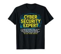 Cybersecurity Expert Programming Definition T-Shirt