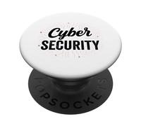 Cybersecurity Hack Cyber Security Hacking Hacker PopSockets Adhesive PopGrip