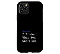 Cybersecurity Info Sec White Hat Hacker Ethical Hacker Gift Case for iPhone 11 Pro