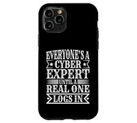 Cybersecurity IT Analyst Hacker Programmer Hacking Design Case for iPhone 11 Pro