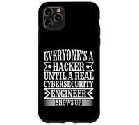 Cybersecurity IT Analyst Hacker Programmer Hacking Design Case for iPhone 11 Pro Max