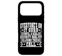 Cybersecurity IT Analyst Hacker Programmer Hacking Design Case for iPhone 17 Pro Max