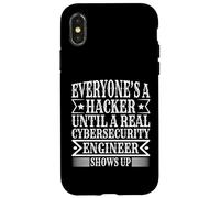 Cybersecurity IT Analyst Hacker Programmer Hacking Design Case for iPhone X/XS