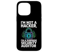 Cybersecurity Pen Tester Not A Hacker Security Auditor Case for iPhone 14 Pro Max