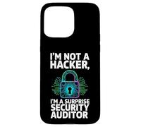 Cybersecurity Pen Tester Not A Hacker Security Auditor Case for iPhone 15 Pro Max