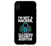 Cybersecurity Pen Tester Not A Hacker Security Auditor Case for iPhone XS Max
