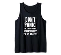 Cybersecurity Policy Analyst Tank Top