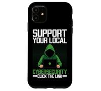 Cybersecurity Professional Funny IT Security Ethical hacker Case for iPhone 11