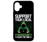 Cybersecurity Professional Funny IT Security Ethical hacker Case for iPhone 16 Plus