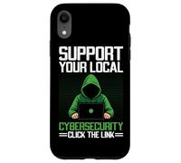 Cybersecurity Professional Funny IT Security Ethical hacker Case for iPhone XR