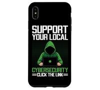 Cybersecurity Professional Funny IT Security Ethical hacker Case for iPhone XS Max