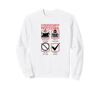 Cybersecurity Professional Requires Coffee Trust No One Sweatshirt