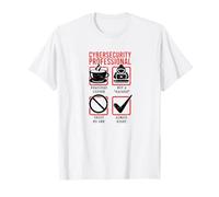Cybersecurity Professional Requires Coffee Trust No One T-Shirt