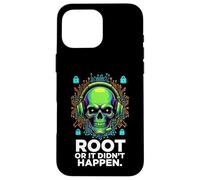 Cybersecurity Root Access Hacker Linux Pentest Case for iPhone 16 Pro Max