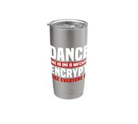Cybersecurity Security Job Analyst Specialist Information Stainless Steel Insulated Tumbler