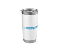 Cybersecurity The Paranoid - IT Analyst Programmer Hacker Stainless Steel Insulated Tumbler