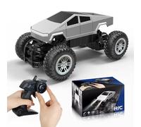 Cybertruck RC Off-Road 4WD Crawler, Remote Control Cars for Adults & Kids, All Terrain Radio Controlled Truck, Off-Road Remote Control Car with Alloy Shell and Lights