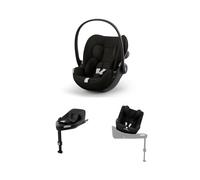 Cybex Cloud G and Sirona G i-Size Car Seat Bundle with Base Black